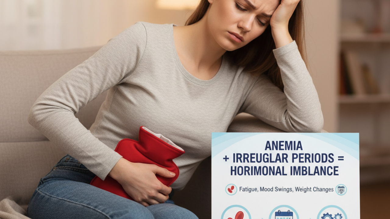 can anemia cause irregular periods