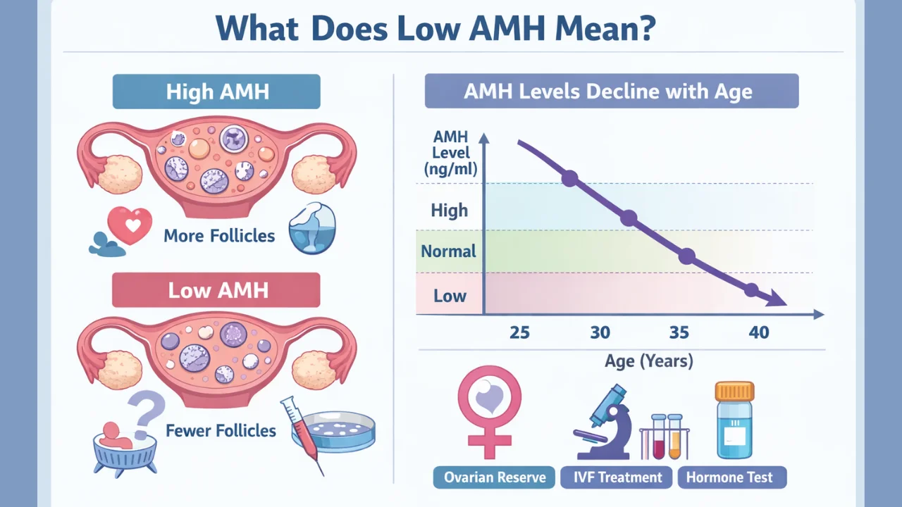 Low AMH and Pregnancy – Best IVF Options